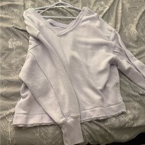 American Eagle Outfitters Lavender Knit Top